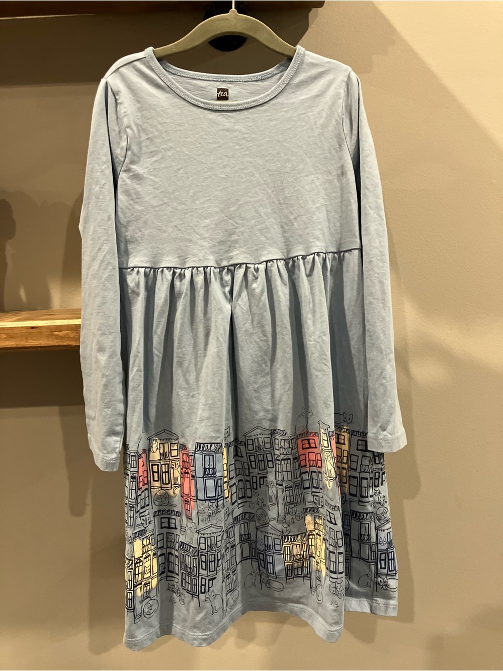 Limited Edition Tea Collection Copenhagen Collection Light Blue Dress Size 10